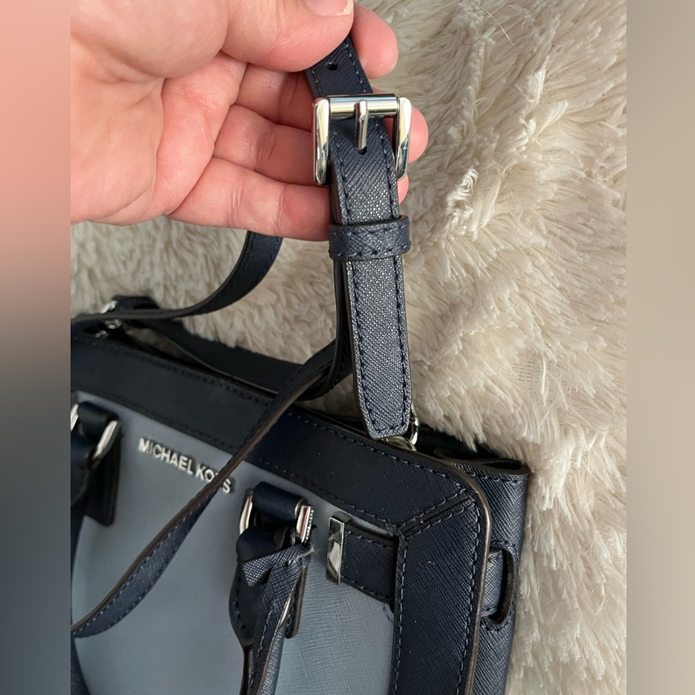 Michael Kors Leather Top Handle Bag - Picture 4 of 13